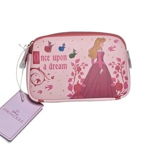 Loungefly Disney Princess Aurora Sleeping Beauty Cosmetic Makeup Bag NWT